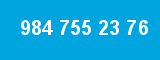 984 755 23 76 984 755 23 76